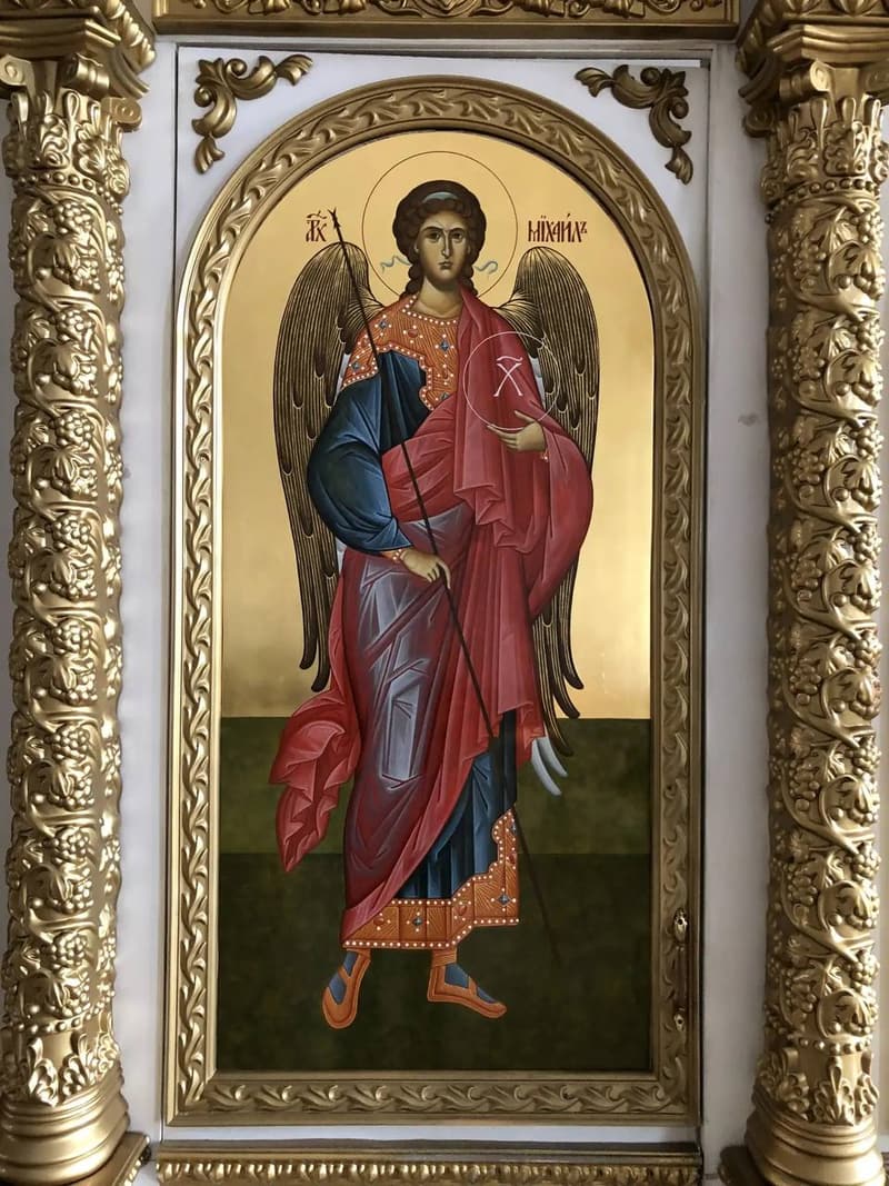 Iconostasis. Cathedral iconostasis, Aleksandrov, Vladimir Region