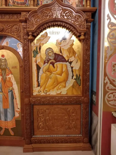 Иконостас. Иконостас Ильинского храма, Тверская область — 1