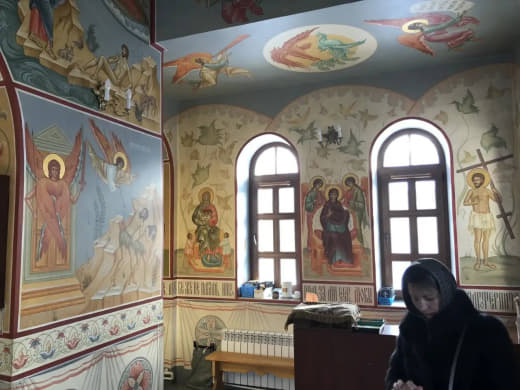 Роспись храма. Роспись храма праведных Иоакима и Анны, г. Ковров, Владимирская область — 6