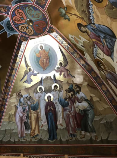 Роспись храма. Роспись храма мученика Иоанна Воина, г. Ковров, Владимирская область — 2