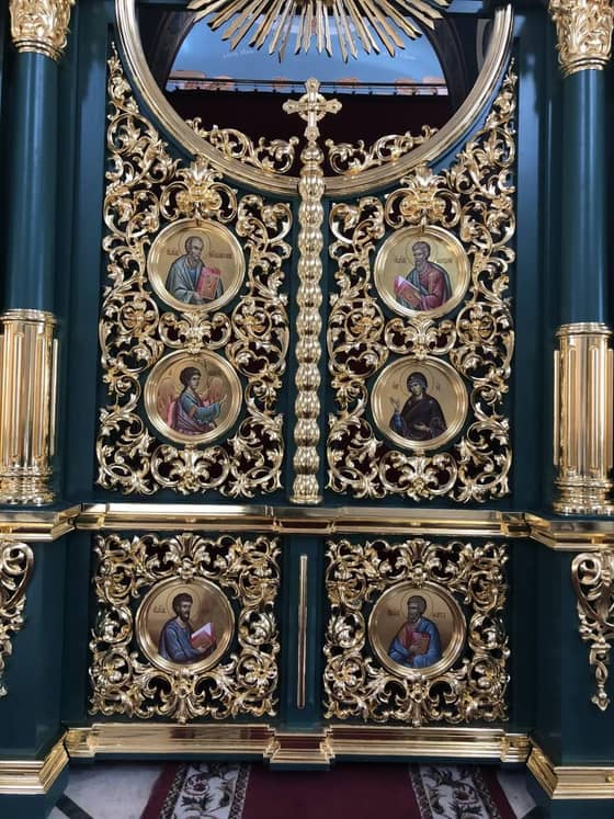 Church iconostasis