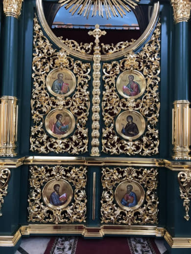 Church iconostasis — 1
