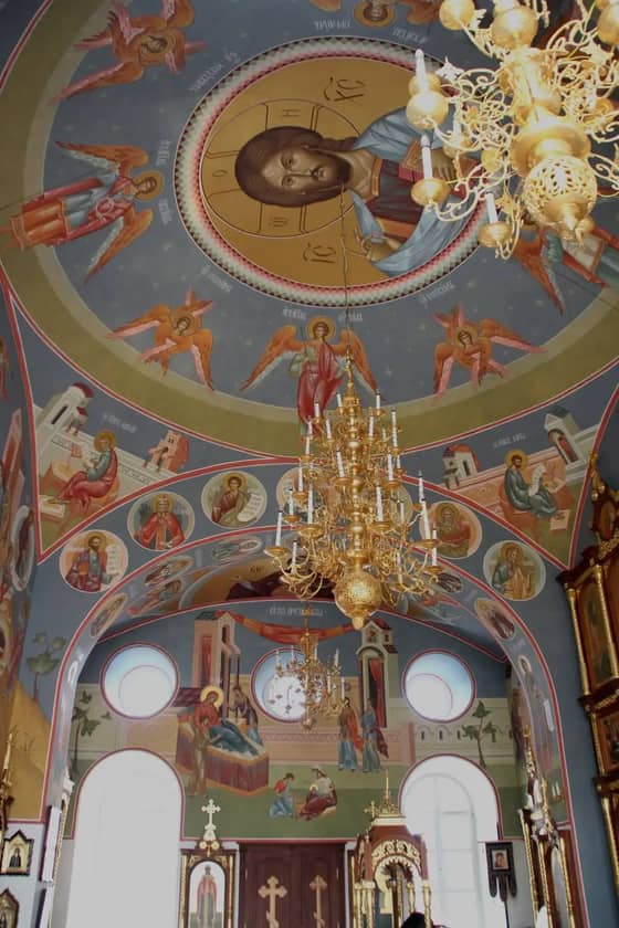 Murals of the Church of the Chernigov Icon of the Mother of God
