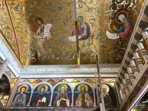Роспись храма. Роспись храма Новомучеников Российских, с. Санино, Владимирская область — 16