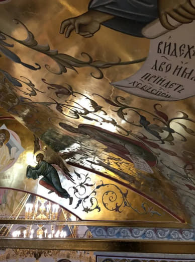 Роспись храма. Роспись храма Новомучеников Российских, с. Санино, Владимирская область — 5