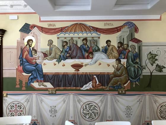 Refectory murals