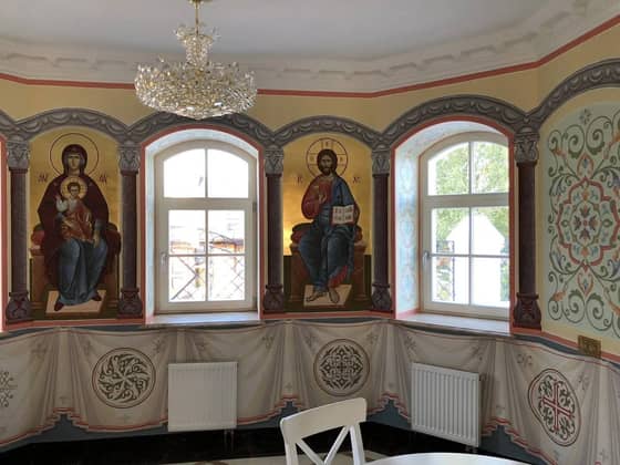 Refectory murals
