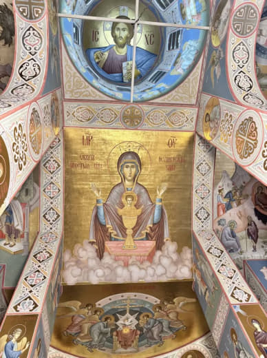 Роспись храма. Роспись храма иконы Божией Матери «Неупиваемая Чаша», г. Тверь — 1
