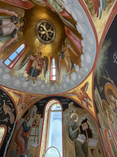 Murals of the Church of the Passion-Bearers and New Martyrs of Russia — 1